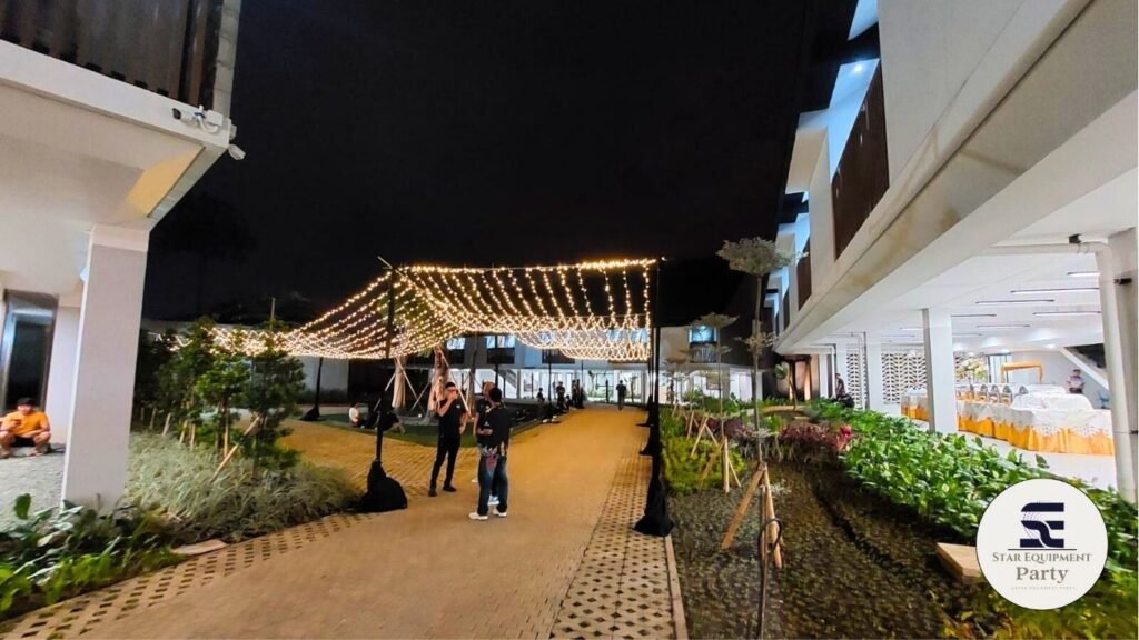 Desain Sodah Star Equipment jasa sewa lampu taman
