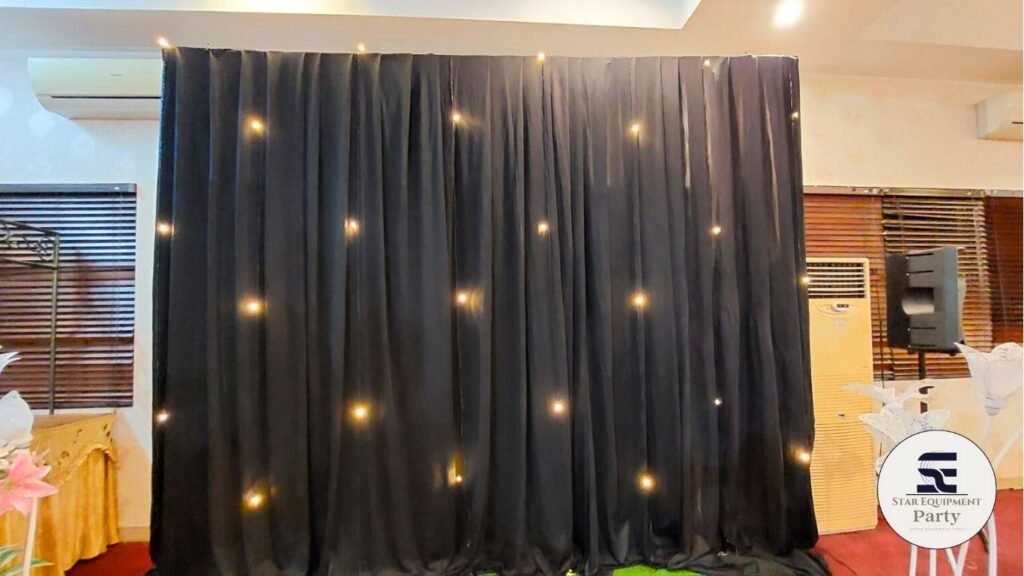 Sewa Black Curtain Jakarta Timur Solusi Dekorasi Elegan