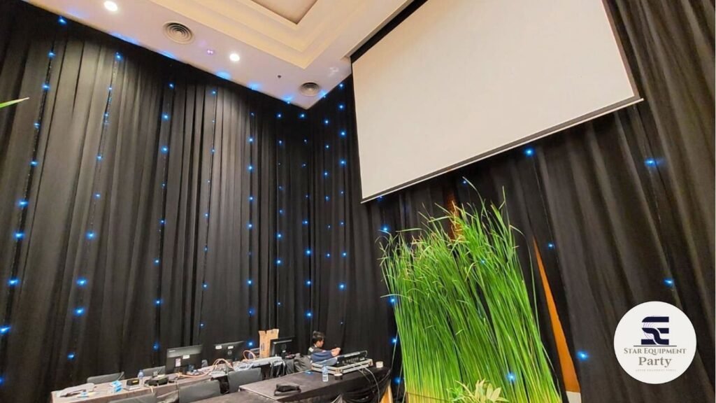 Sewa Black Curtain Jakarta Timur Solusi Dekorasi Elegan