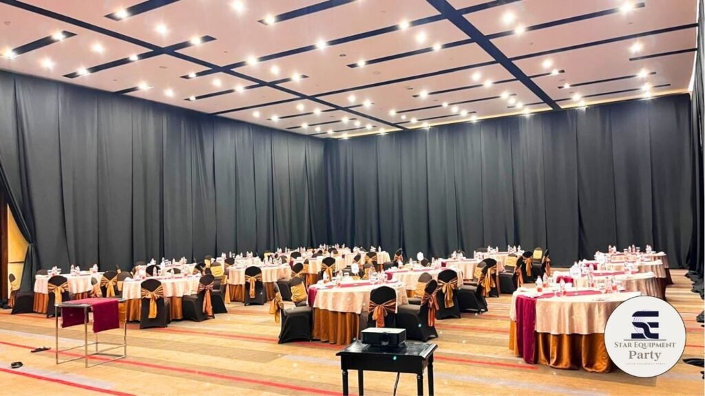 Sewa Black Curtain Jakarta Timur Solusi Dekorasi Elegan