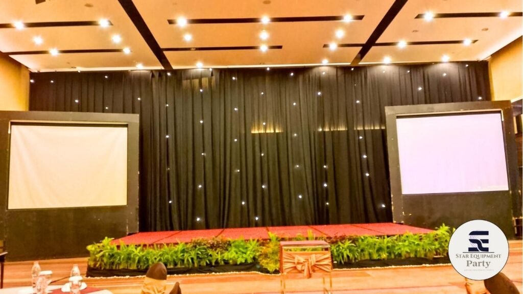 Sewa Black Curtain Jakarta Timur Solusi Dekorasi Elegan
