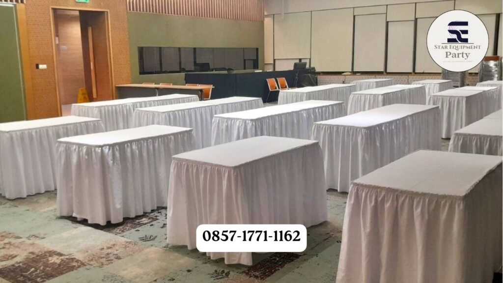 JASA SEWA MEJA KOTAK KUALITAS PREMIUM DI JAKARTA DAN SEKITARNYA