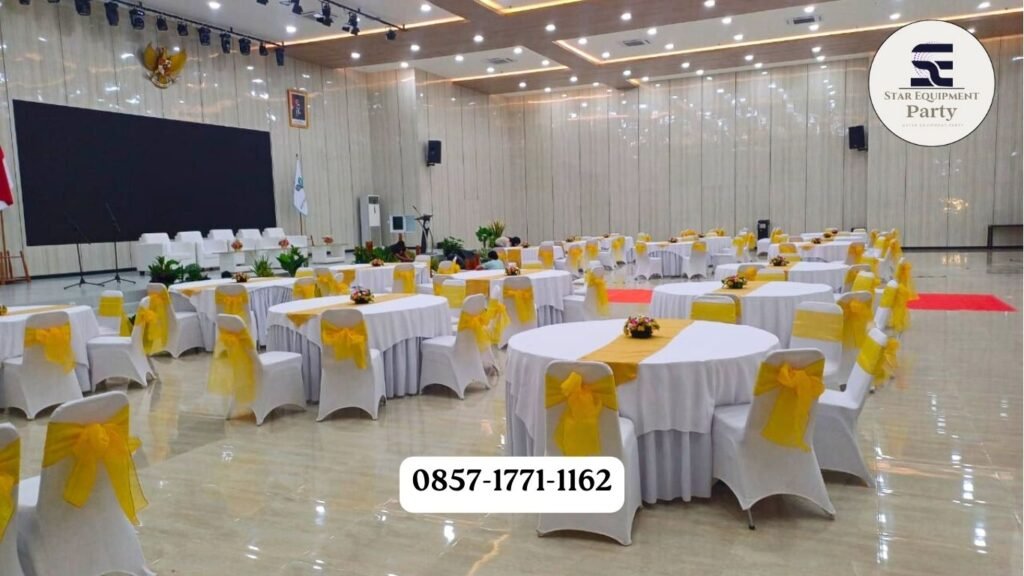 SEWA MEJA BUNDAR DAN KURSI FUTURA JAKARTA PRAKTIS DAN STYLISH