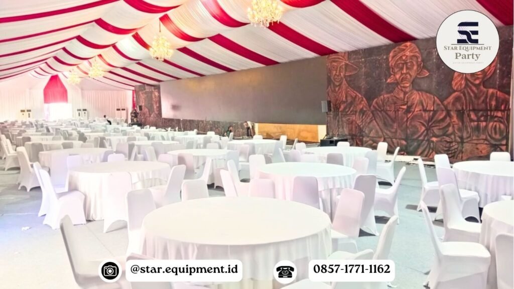 SEWA TENDA DEKORASI BALON JAKARTA SELATAN EVENT WEDDING 
