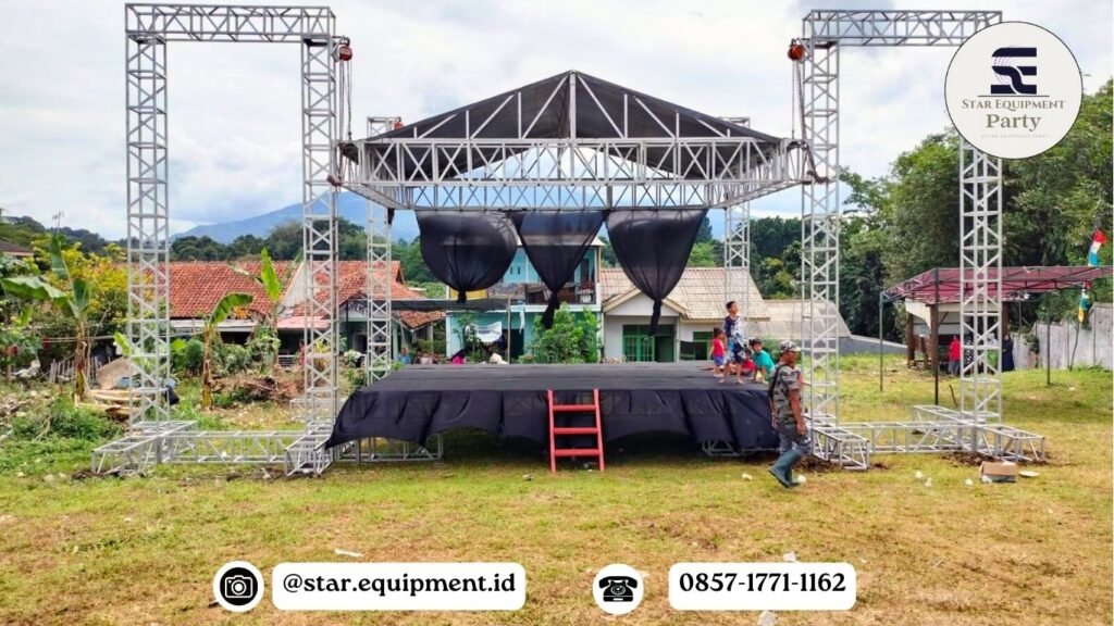 HARGA SEWA PANGGUNG JAKARTA SELATAN BARAT TIMUR MULAI UKURAN 4X6