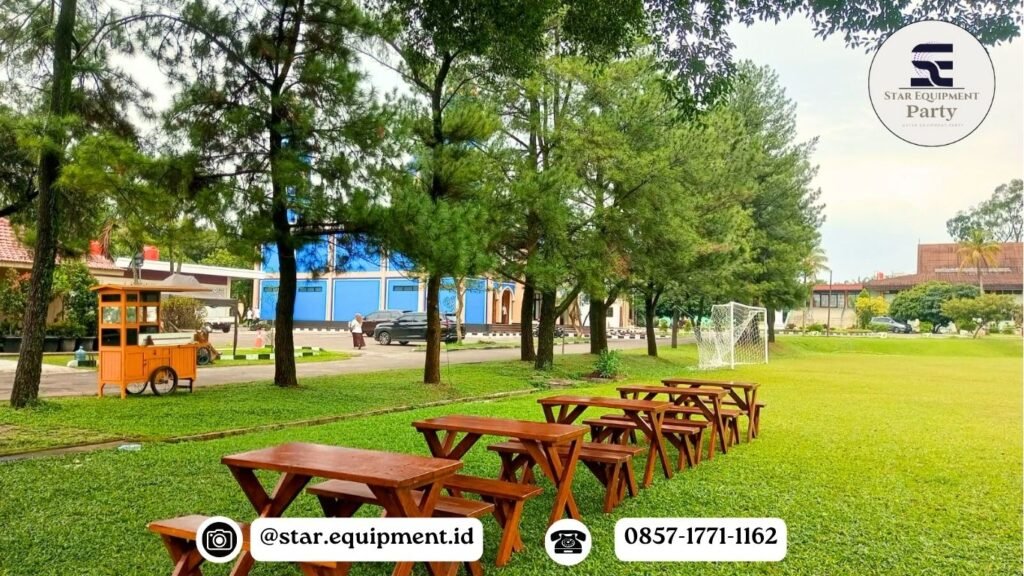 Sewa Meja Kursi Taman Jakarta untuk Outdoor yang Elegan & Nyaman
