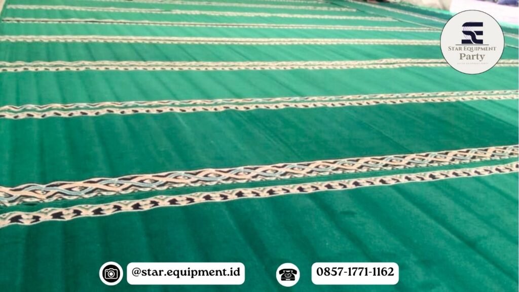 Sewa Karpet Sajadah di Jakarta Bersih Wangi Siap Pakai