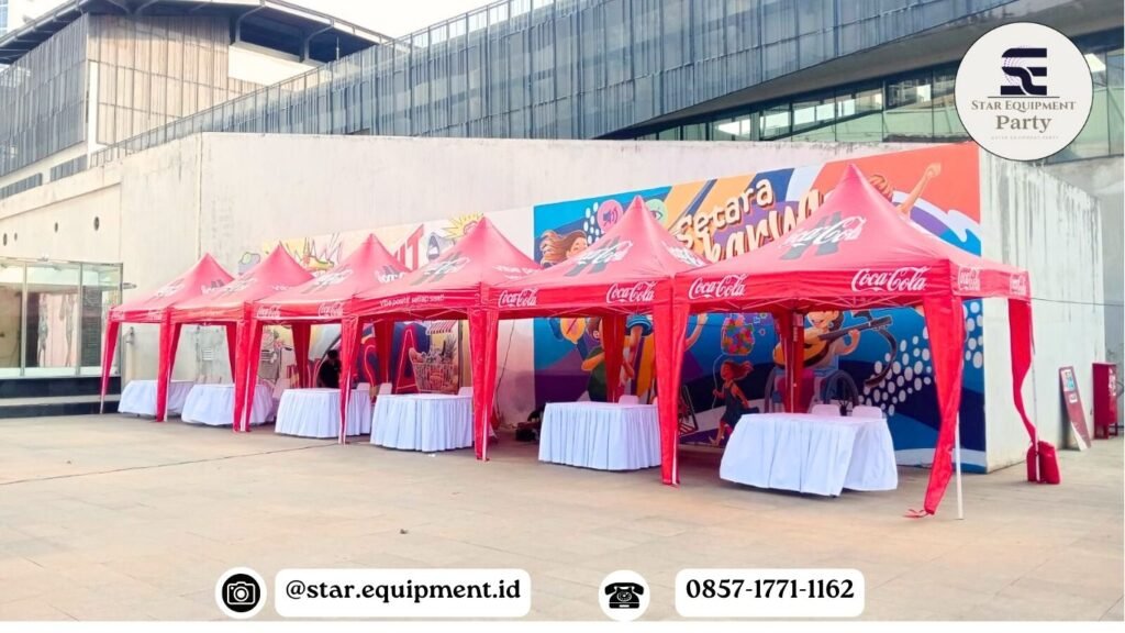 SEWA TENDA KERUCUT JAKARTA ACARA 17 AGUSTUS