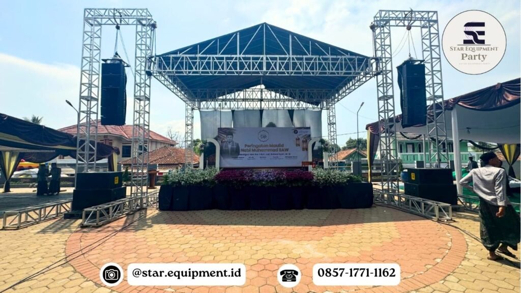 HARGA SEWA PANGGUNG JAKARTA SELATAN BARAT TIMUR MULAI UKURAN 4X6