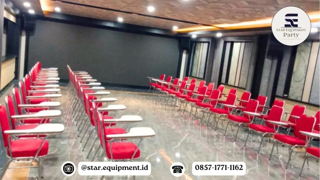 SEWA KURSI KULIAH DUDUKAN MERAH DI JAKARTA