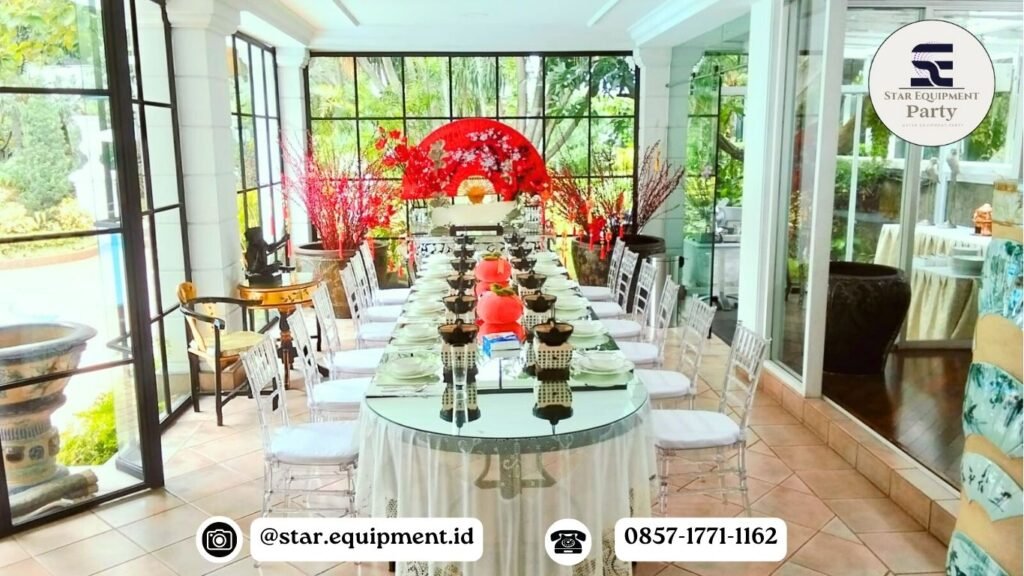 Sewa Kursi Tiffany Akrilik Jakarta Tahun 2025
