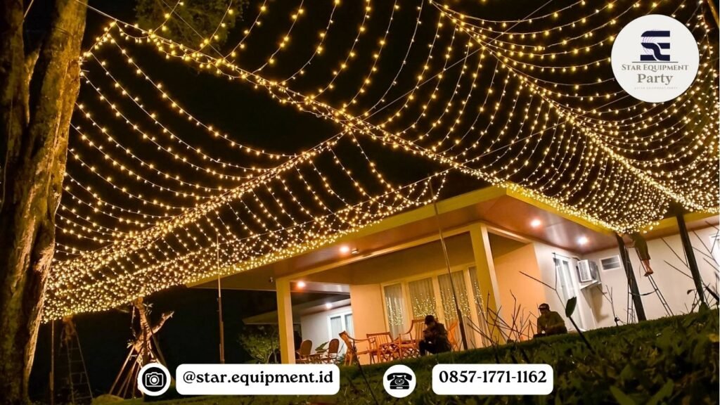 SEWA LAMPU FAIRY LIGHT JAKARTA