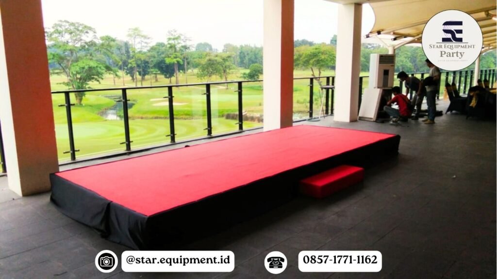 HARGA SEWA PANGGUNG JAKARTA SELATAN BARAT TIMUR MULAI UKURAN 4X6