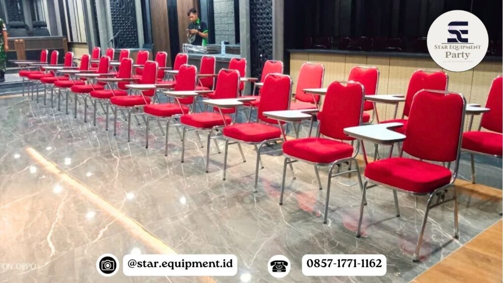 SEWA KURSI KULIAH DUDUKAN MERAH DI JAKARTA