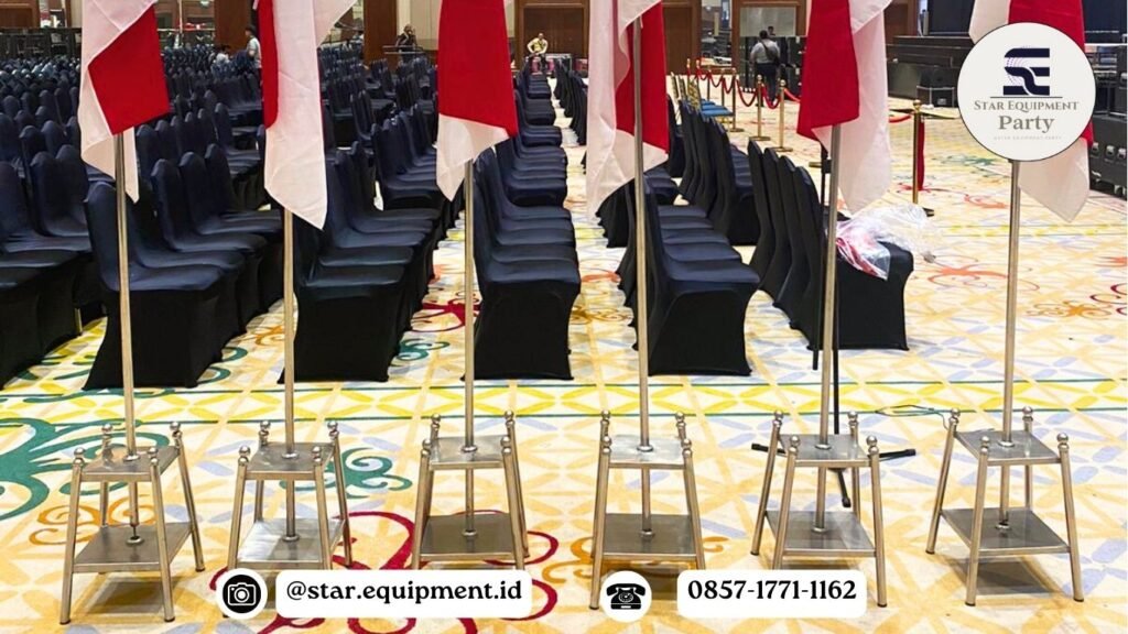 SEWA TIANG BENDERA HUT RI JAKARTA