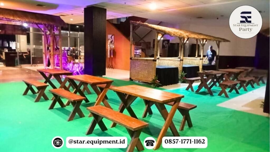 Sewa Meja Kursi Taman Jakarta untuk Outdoor yang Elegan & Nyaman