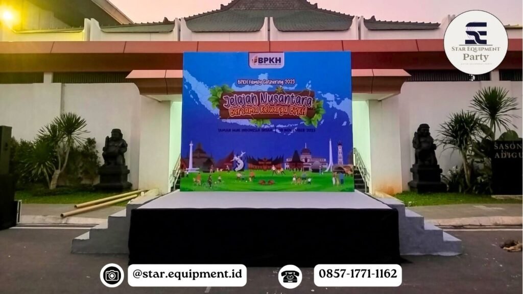 SEWA PANGGUNG AGUSTUSAN DI JAKARTA