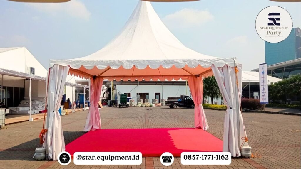 SEWA TENDA KERUCUT JAKARTA ACARA 17 AGUSTUS