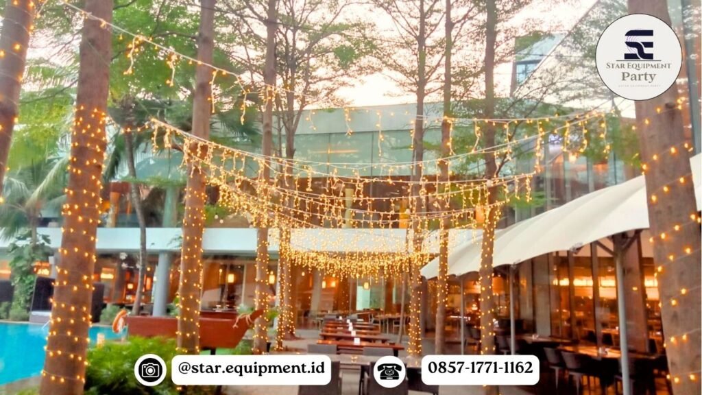 SEWA LAMPU FAIRY LIGHT JAKARTA