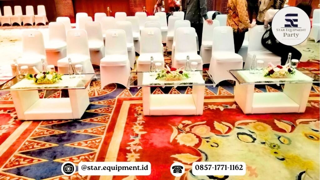 SEWA MEJA KACA VIP TERPERCAYA JAKARTA