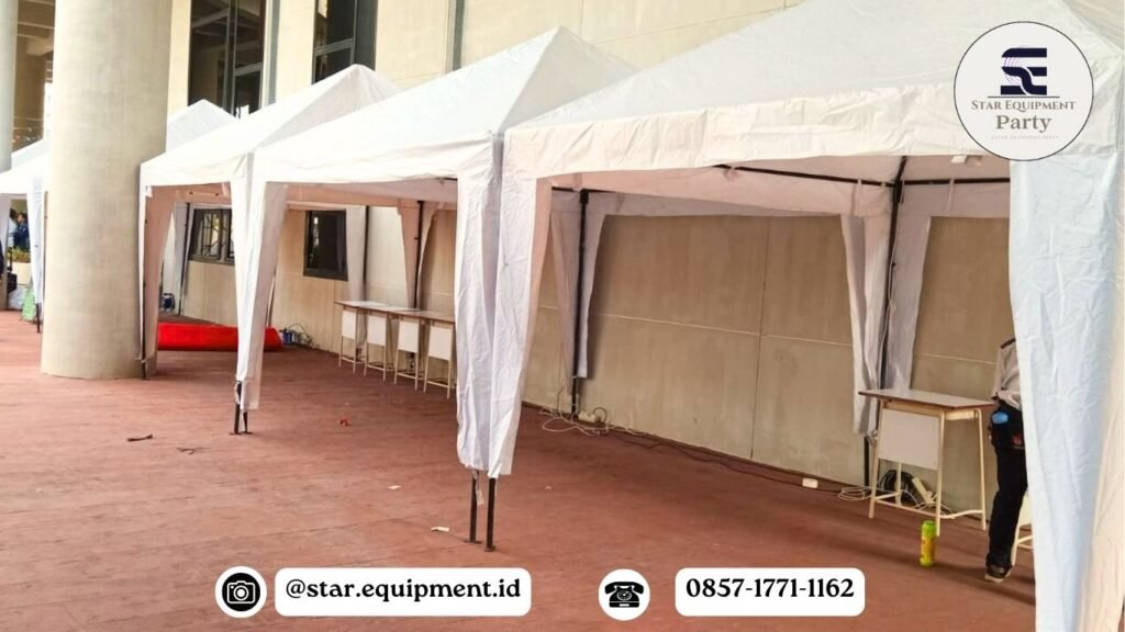 SEWA TENDA BAZAR EVENT HUT RI JAKARTA