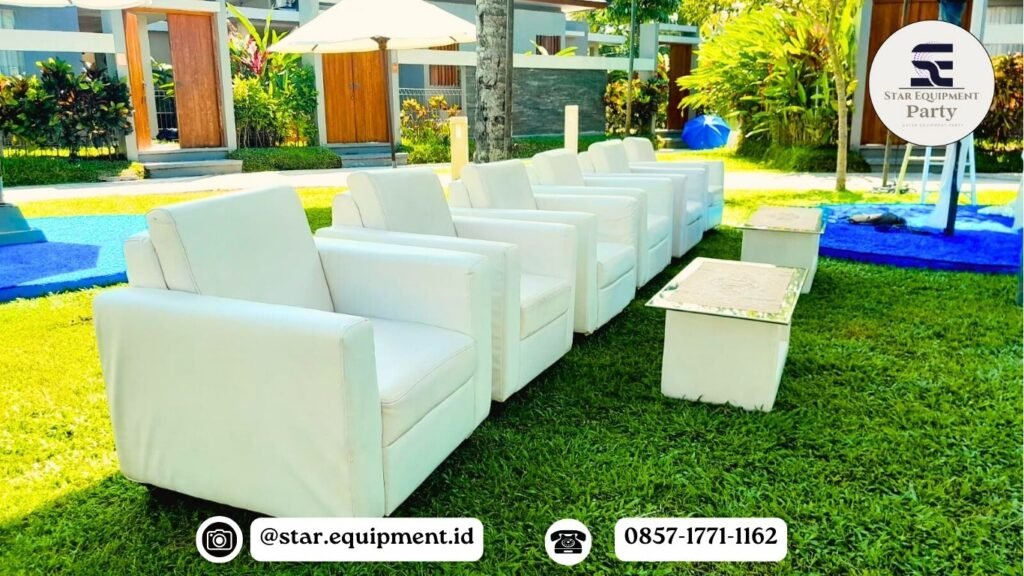 SEWA SOFA SINGLE KOTAK BEKASI