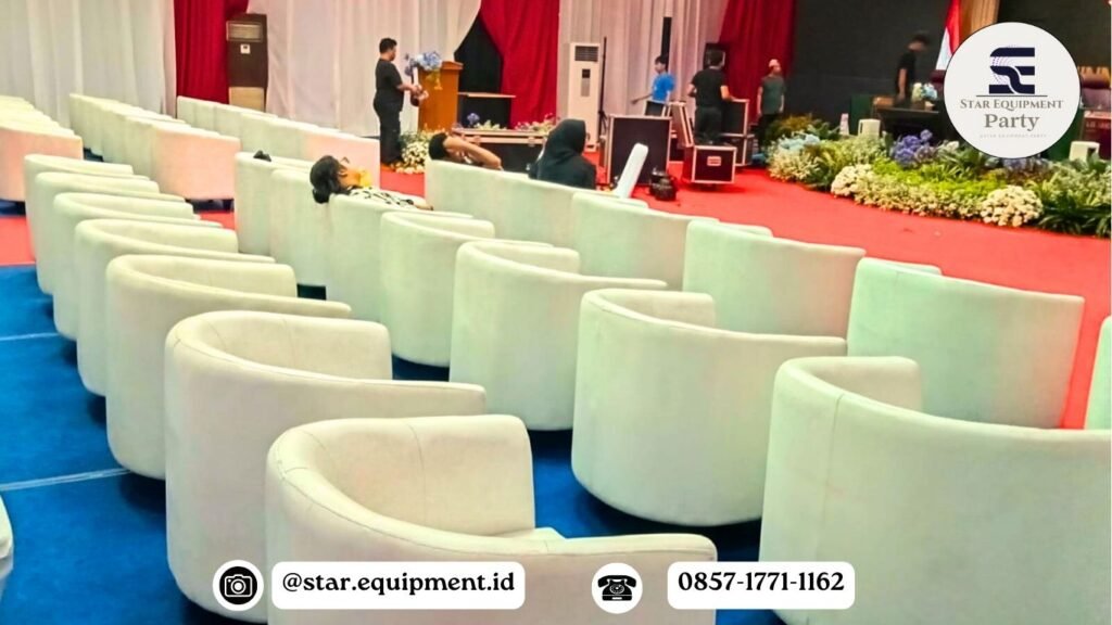 SEWA SOFA OVAL BEKASI