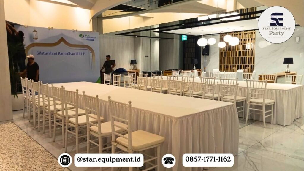 SEWA KURSI TIFFANY JAKARTA SELATAN