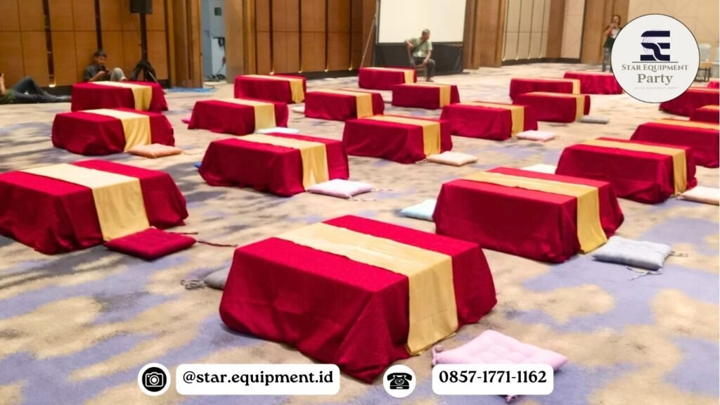 SEWA MEJA LESEHAN JAKARTA