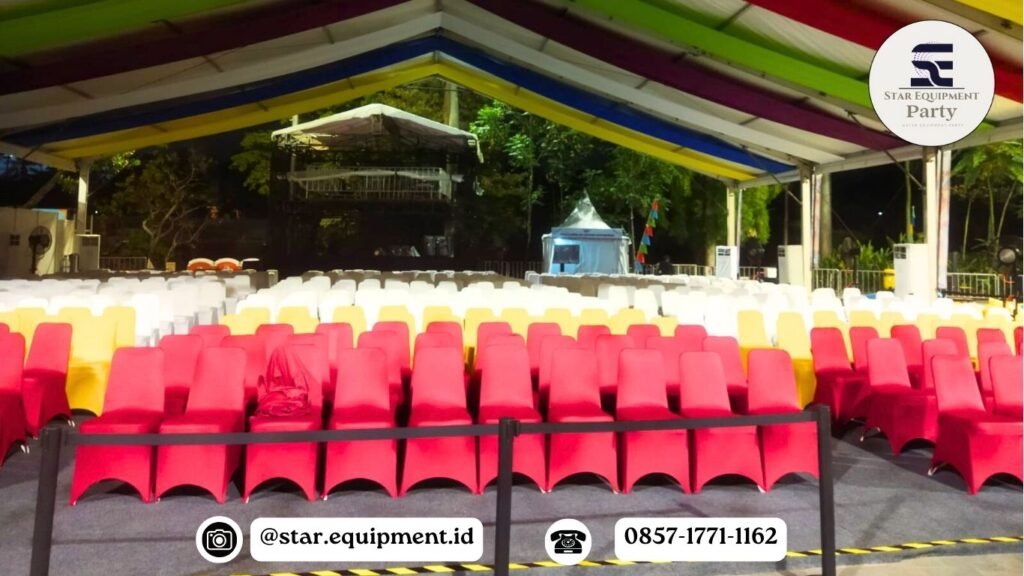 SEWA KURSI FUTURA MERAH PUTIH JAKARTA HUT RI