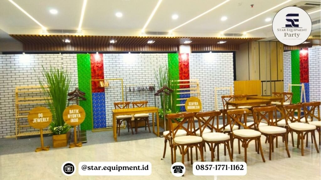 SEWA KURSI CROSSBACK JAKARTA ACARA AGUSTUSAN