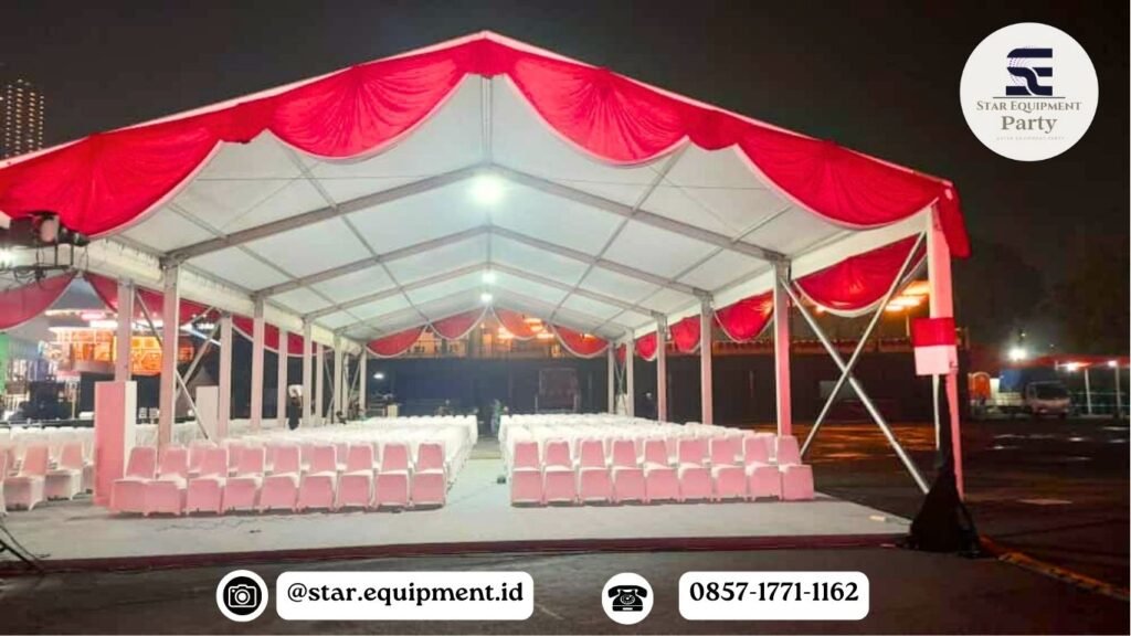 SEWA TENDA RODER HUT RI JAKARTA