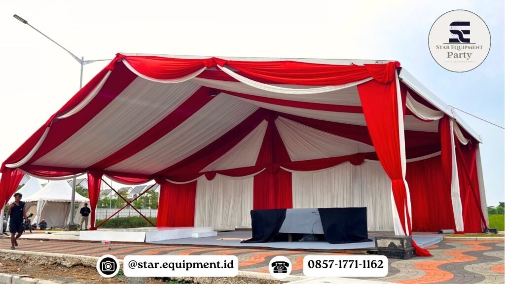 SEWA TENDA RODER HUT RI JAKARTA