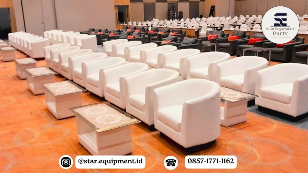 SEWA SOFA OVAL BEKASI