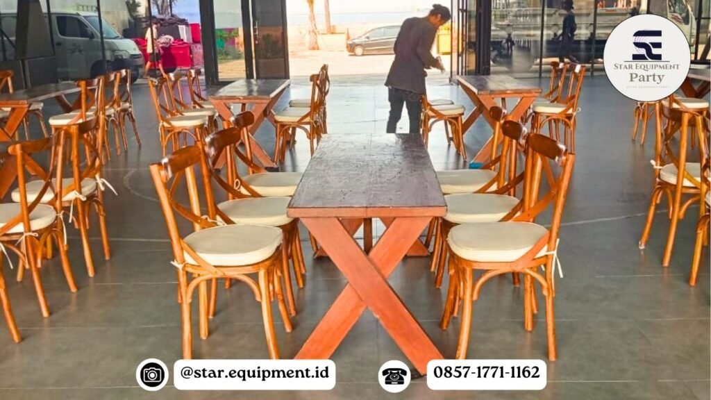 HARGA SEWA KURSI CROSSBACK JAKARTA