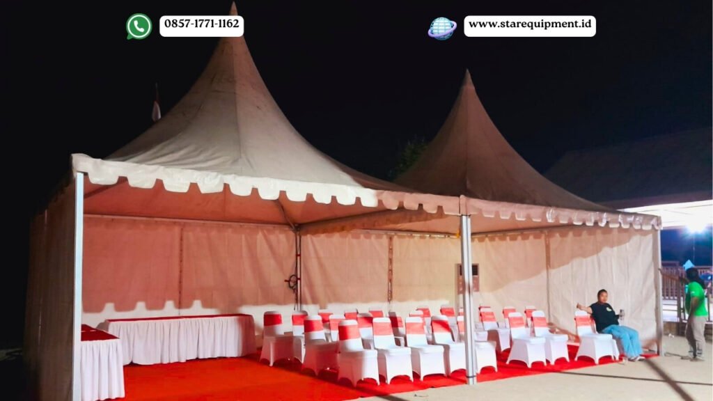 SEWA TENDA KERUCUT JAKARTA TIMUR