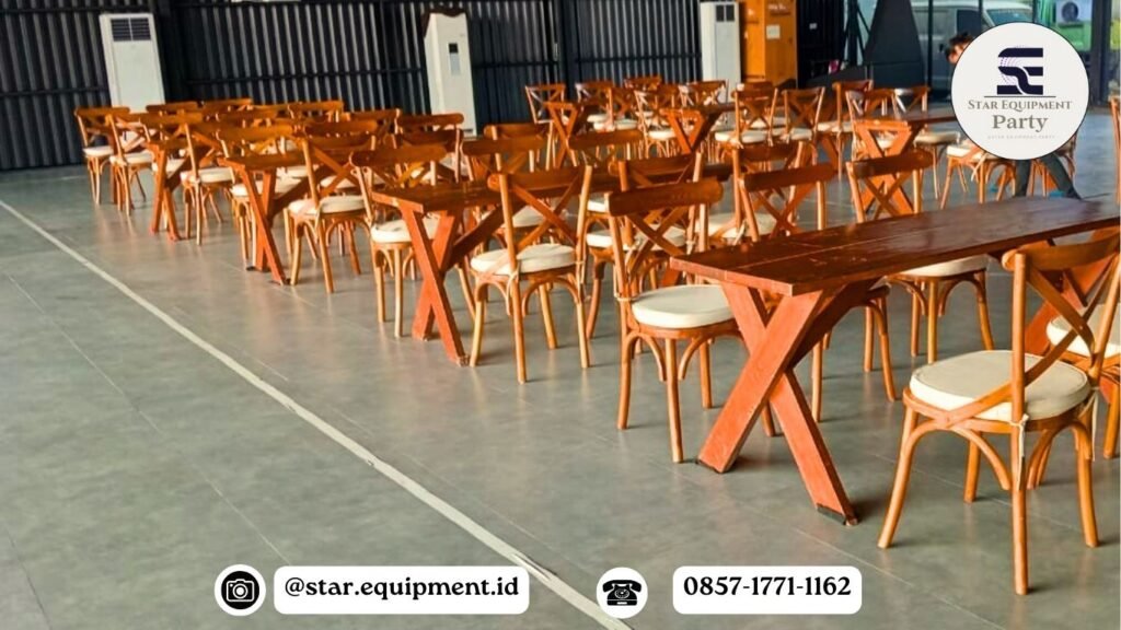 HARGA SEWA KURSI CROSSBACK JAKARTA