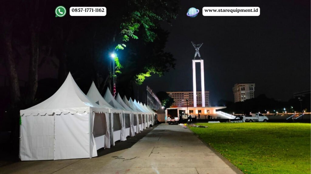 SEWA TENDA KERUCUT JAKARTA TIMUR