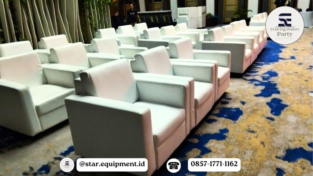 JASA SEWA SOFA & KURSI FUTURA SCBD JAKARTA