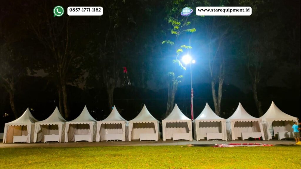 SEWA TENDA KERUCUT JAKARTA TIMUR