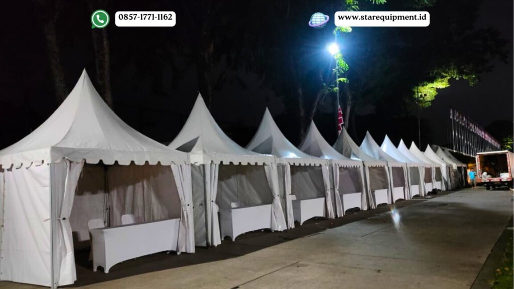 SEWA TENDA KERUCUT JAKARTA TIMUR