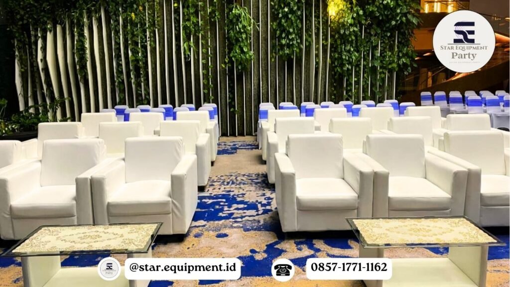 JASA SEWA SOFA & KURSI FUTURA SCBD JAKARTA